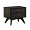 Armen Living Baly Acacia Mid-Century 2 Drawer Night stand LCLFLABR - alternate 4